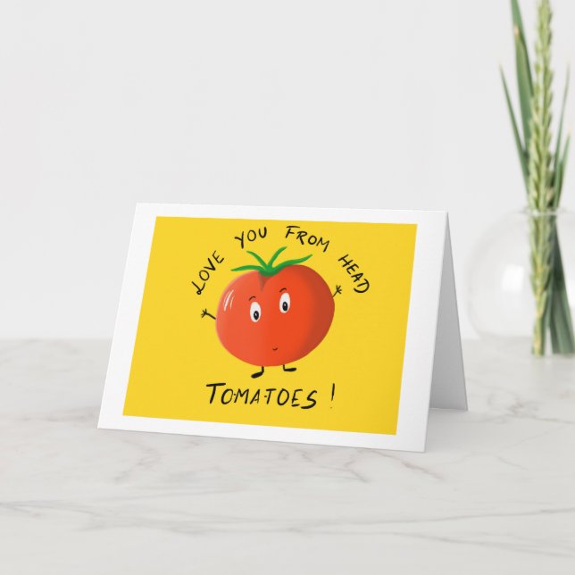 Carte Aimez-vous les tomates (Devant)