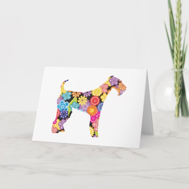 Carte Airedale Terrier (Devant)