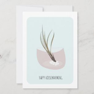 Carte AirPlant New Home Party