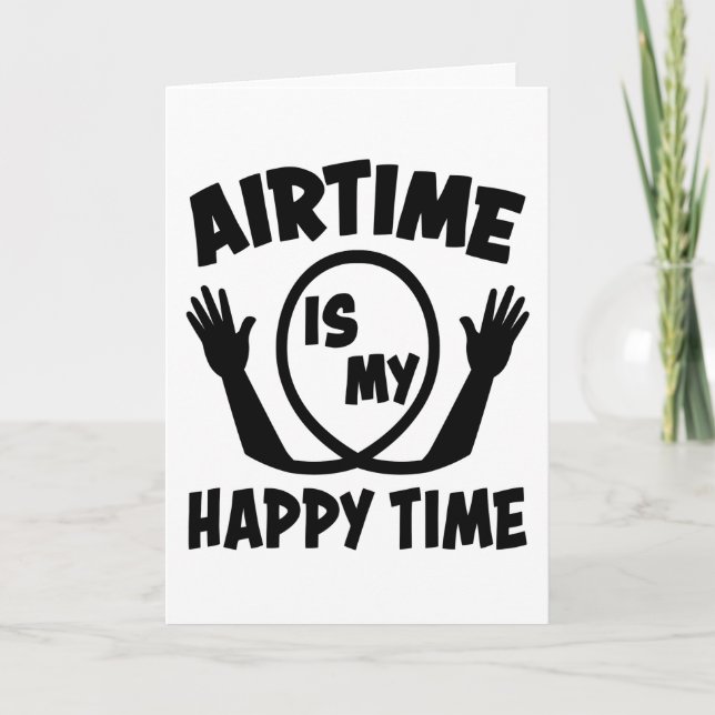 Carte Airtime Roller Dessous de verre Parc d'attractions (Devant)