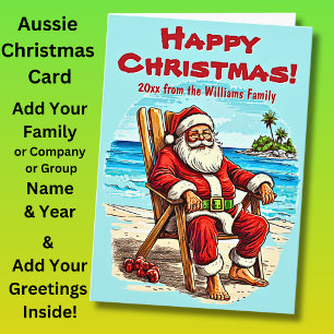 Carte Ajouter un nom Texte de salutation Père Noël on Be