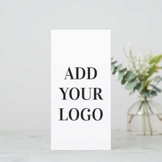 CARTE AJOUTEZ VOTRE LOGO