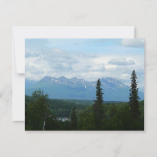 Carte Alaskan Mountain Range Photographie panoramique