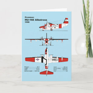 Carte Albatros Grumman HU-16