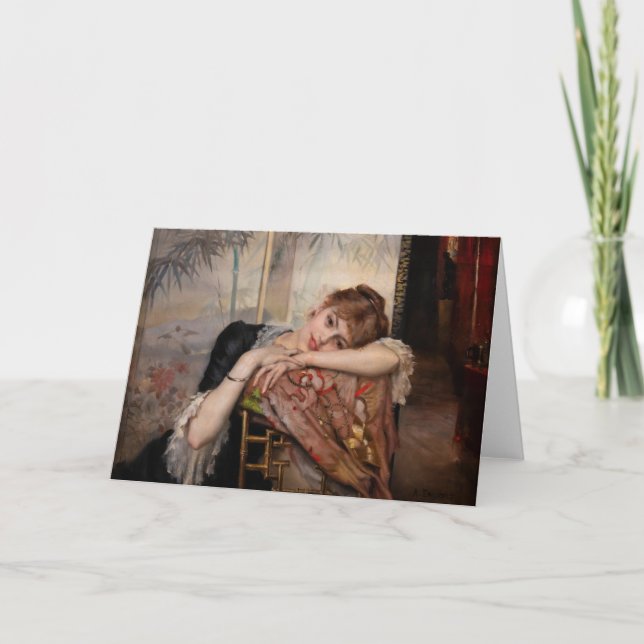 Carte Albert Edelfeel - La Parisienne / Virginie (Devant)