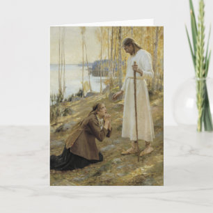 Carte Albert Edelfeue - Christ et Mary Magdalene