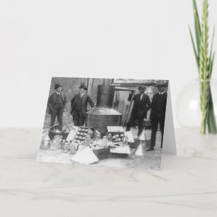 Carte Alcool illégal saisi toujours, 1922