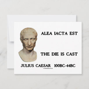 Carte Alea Iacta Est - Le Mort Est Cast