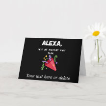 Alexa, sauter mon anniversaire cette année personn