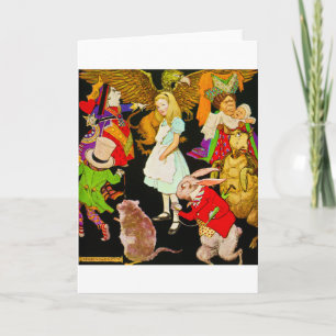 Carte Alice au pays des merveilles, Jessie Willcox Smith