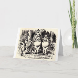 Carte Alice au pays des merveilles : Tour Dee et tour