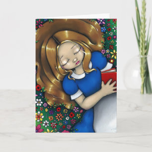 Carte "Alice Dreaming" Greeting Card
