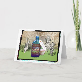 Carte Alice en sauce impressionnante du pays des