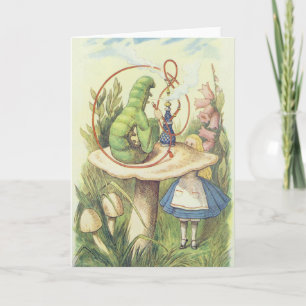 Carte Alice rencontre la Caterpillar