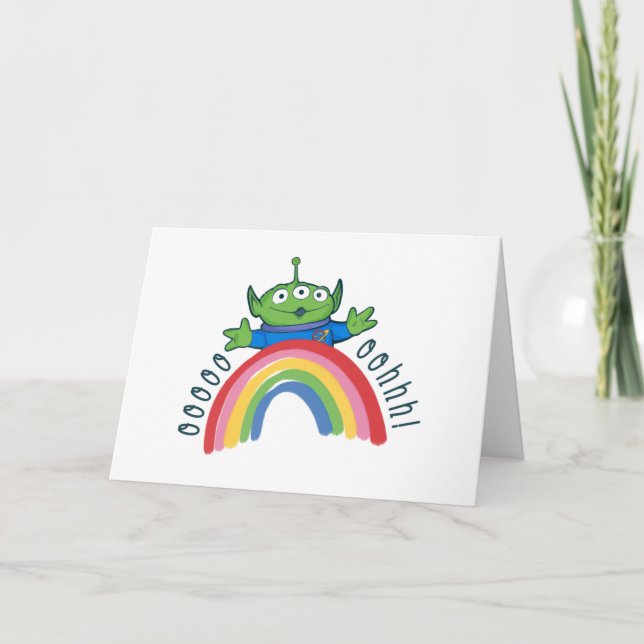 Carte Alien de Toy Story Rainbow (Devant)