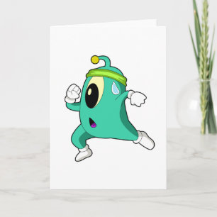 Carte Alien en tant que coureur