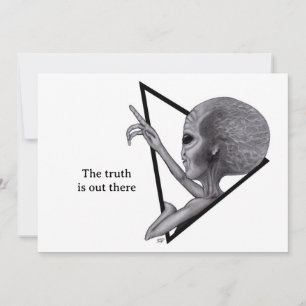 Carte Alien gris, la vérité est là