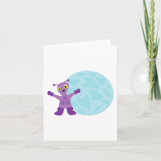 Carte Alien Violet (Créateur téléchargé)