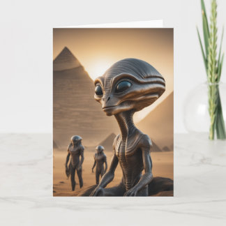 Carte Aliens à pyramides