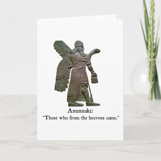 Carte Aliens antiques d'Anunnaki (Devant)
