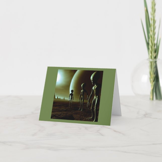 Carte ALIENS gris SF 1 (Devant)