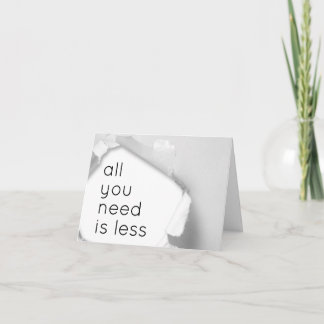 Carte All you need