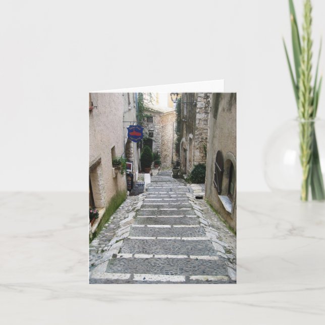 Carte Allée à St Paul, France (Devant)