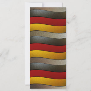 Carte Allemagne - couleurs du drapeau - Chrome par Shirl