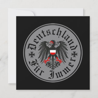 Carte Allemand/Deutschland Forever/Aigle/Croix de fer