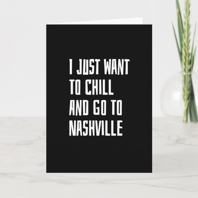 Carte Aller À Nashville (Devant)