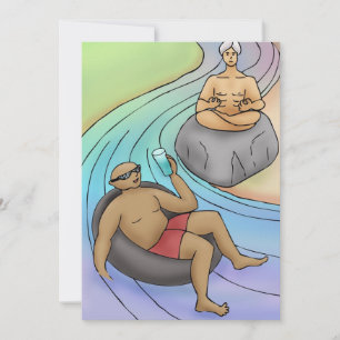 Carte Aller avec le flux avec Rock Water Flower Essence