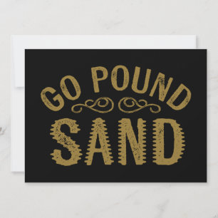 Carte Aller Pound Sand