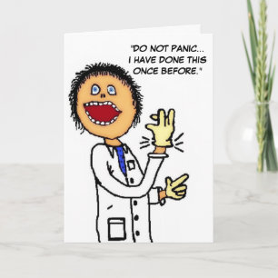 Carte Allez-Y Bientôt Docteur Humour