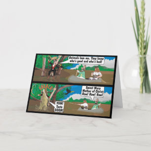 CARTE ALLIGATOR JOKE.