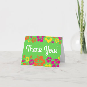 Carte Aloha Cute Hawaiian 1er Anniversaire Thème de fête