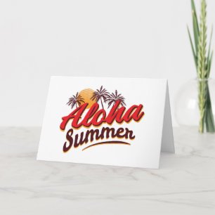Carte Aloha été