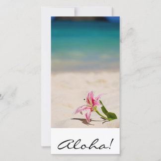 Carte Aloha ! Hawaii