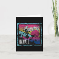 Aloha Hawaii Surf surf Luau Hawaiian Vacances C