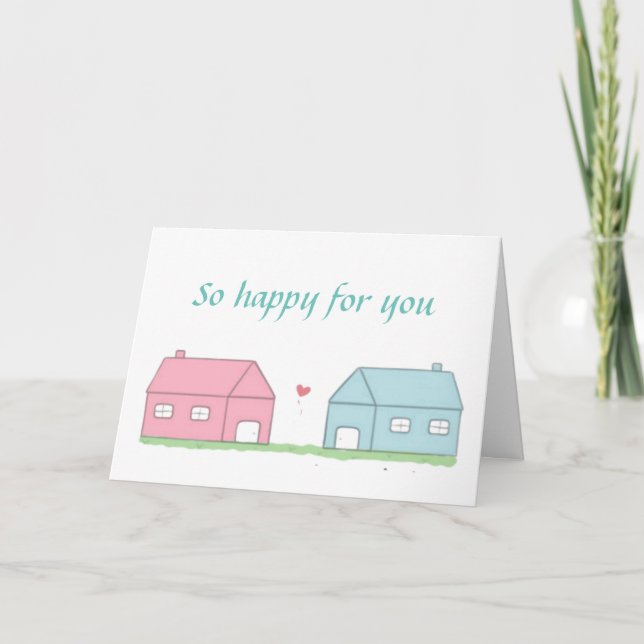 CARTE ALORS "HEUREUX" POUR VOUS DANS VOTRE "NOUVELLE MAI (Devant)