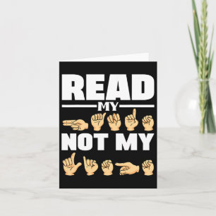 Carte Alphabet American Sing Language Asl Citation de l'