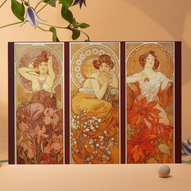 Carte Alphonse Mucha (Créateur téléchargé)