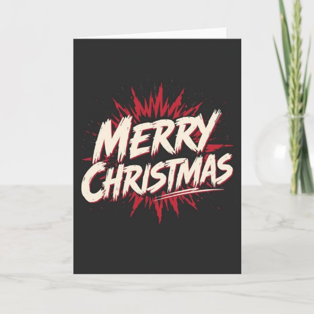 Carte alternative christmas card (Devant)