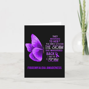 Carte Am Le Papillon De Sensibilisation À La Fibromyalgi