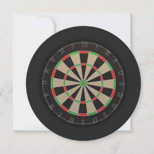 Carte Amant en tableau noir 🎯 😍 fléchettes