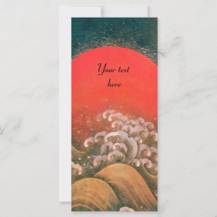 Carte AMATÉRASU, GODDESS SOLEIL, noir rouge