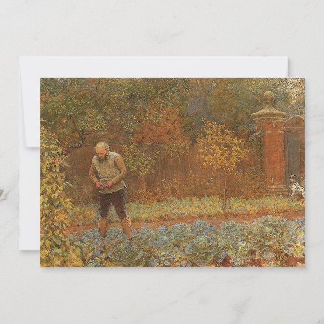 Carte Amateur (Coachman & Cabbages) par Frederick Walker (Devant)