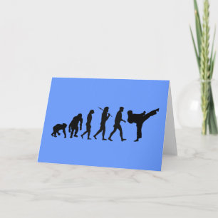 Carte Amateurs de karaté Dojo cadeau d'entraînement