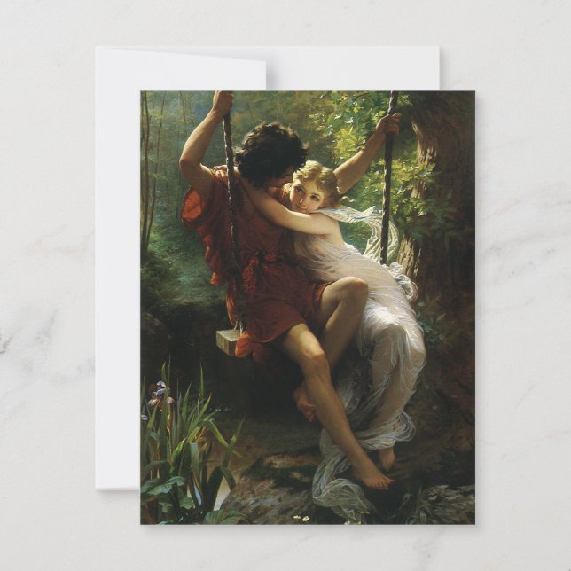 Carte Amateurs en Swing. Printemps par Pierre Auguste Co (Devant)