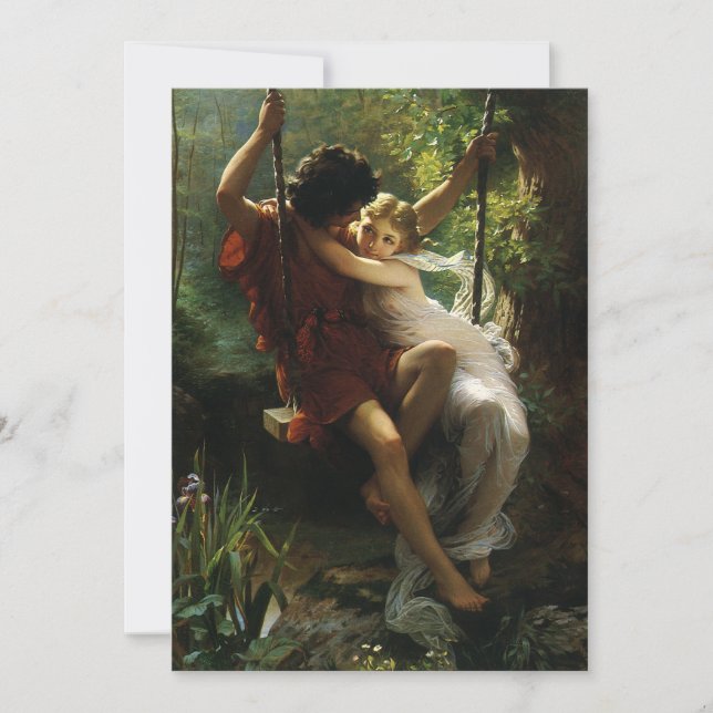 Carte Amateurs en Swing. Printemps par Pierre Auguste Co (Devant)