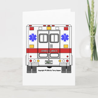 Carte Ambulance de services médicaux de secours (SME)